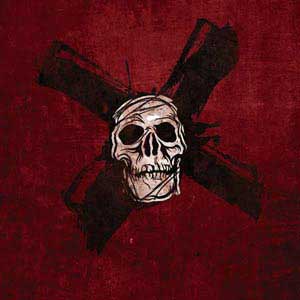 Zombie X Skull & Bone Universal Laptop 12in (9.8 x 6.8in) Skin